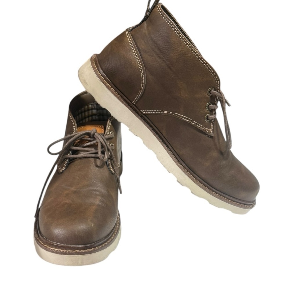 Buffalo David Britton Men's Brown Ankle Boots Size 10.5M
